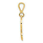 FJC Finejewelers 14k Yellow Gold Initial H Charm