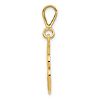 FJC Finejewelers 14k Yellow Gold Initial J Charm
