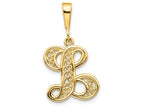 FJC Finejewelers 14k Yellow Gold Initial L Charm