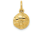 FJC Finejewelers 14k Yellow Gold Soccer Ball Charm