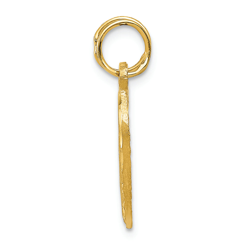 FJC Finejewelers 14k Yellow Gold Break Apart Heart Charm