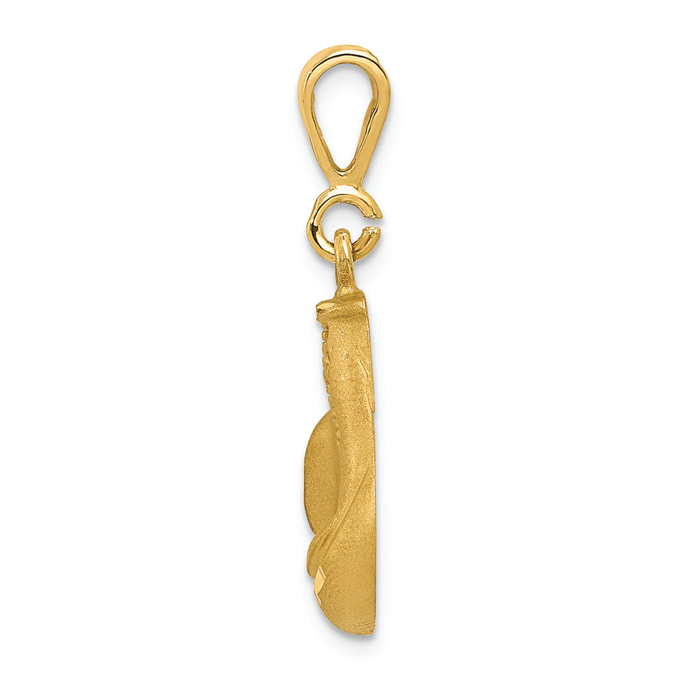 FJC Finejewelers 14k Yellow Gold Boxing Glove Charm