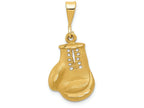 FJC Finejewelers 14k Yellow Gold Boxing Glove Charm