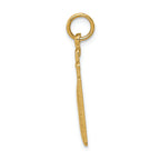 FJC Finejewelers 14k Yellow Gold Golf Bag Charm