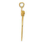 FJC Finejewelers 14k Yellow Gold Heart Charm Holder