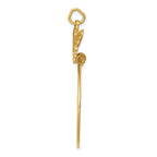 FJC Finejewelers 14k Yellow Gold Butterfly Holder Charm