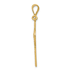 FJC Finejewelers 14k Yellow Gold Celtic Cross Charm