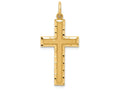 FJC Finejewelers 14k Yellow Gold Cross Charm