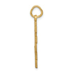 FJC Finejewelers 14k Yellow Gold Eastern Orthodox Cross Charm