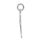 FJC Finejewelers 14k White Gold Ankh Cross Charm