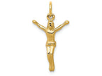FJC Finejewelers 14k Yellow Gold Crucifix Charm
