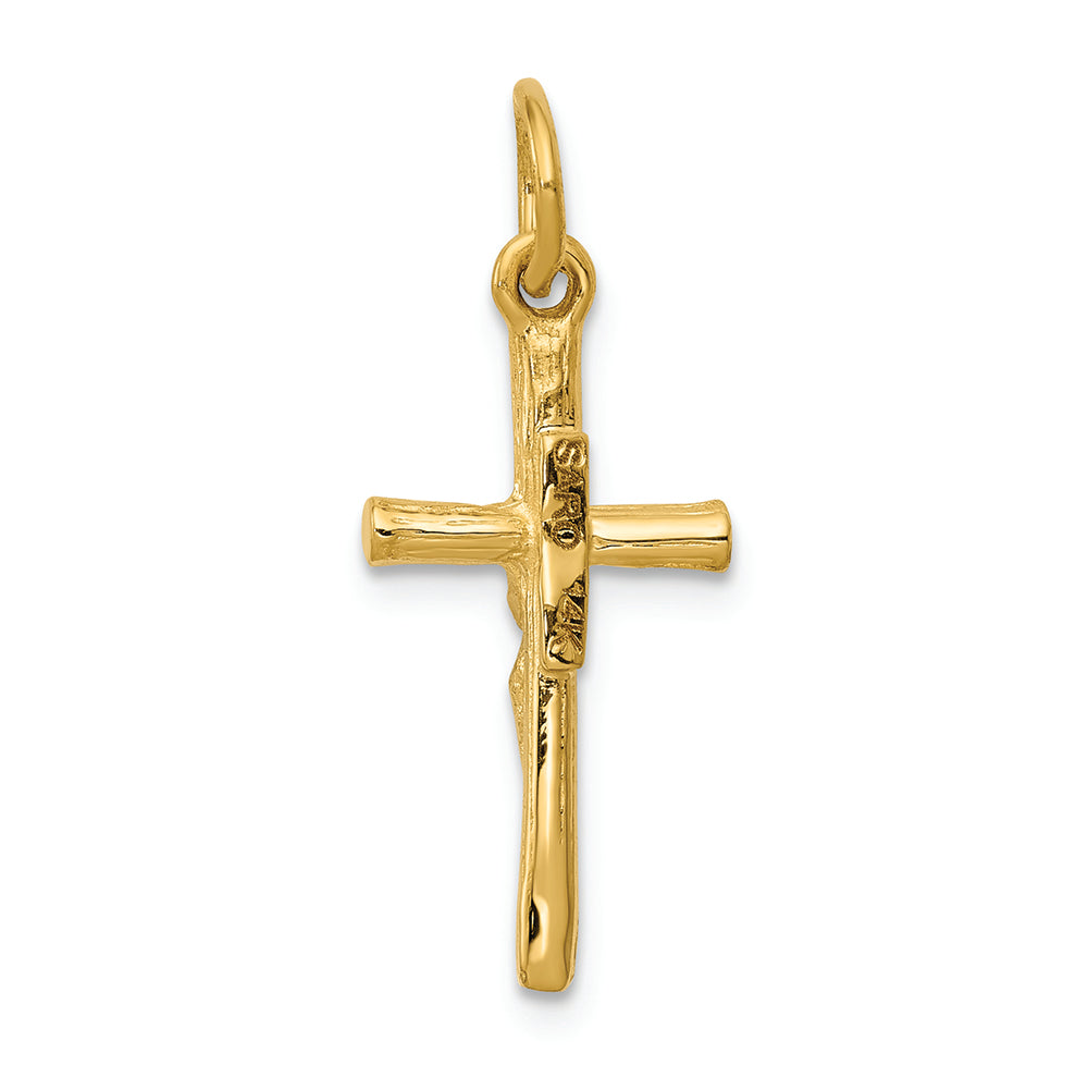 FJC Finejewelers 14k Yellow Gold Crucifix Charm