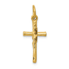 FJC Finejewelers 14k Yellow Gold Crucifix Charm