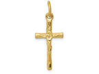 FJC Finejewelers 14k Yellow Gold Crucifix Charm