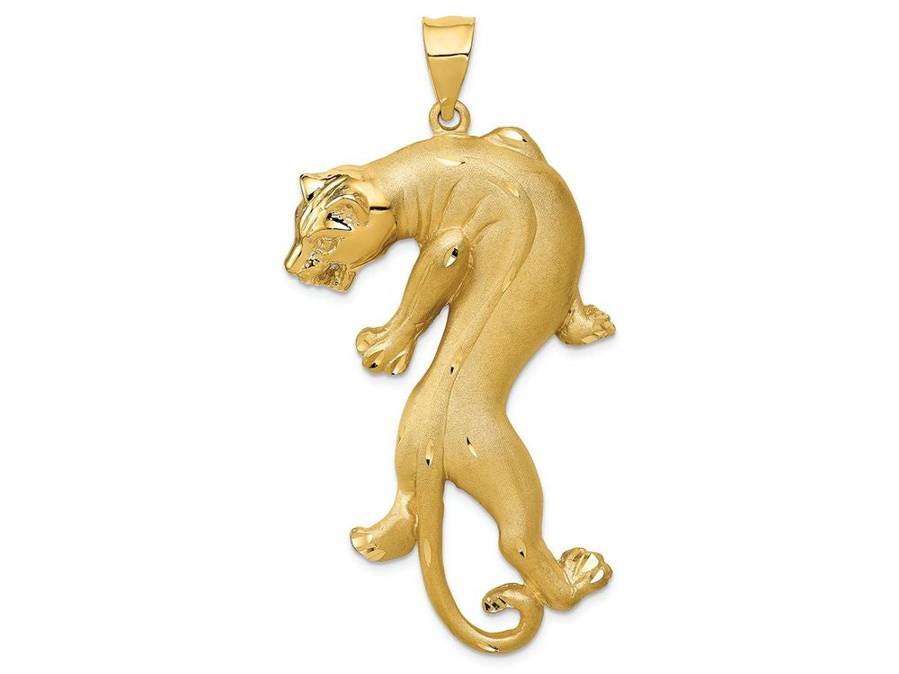 FJC Finejewelers 14k Yellow Gold Panther Charm