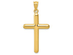 FJC Finejewelers 14k Yellow Gold Polished Cross Charm