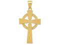 FJC Finejewelers 14k Yellow Gold Celtic Cross Charm