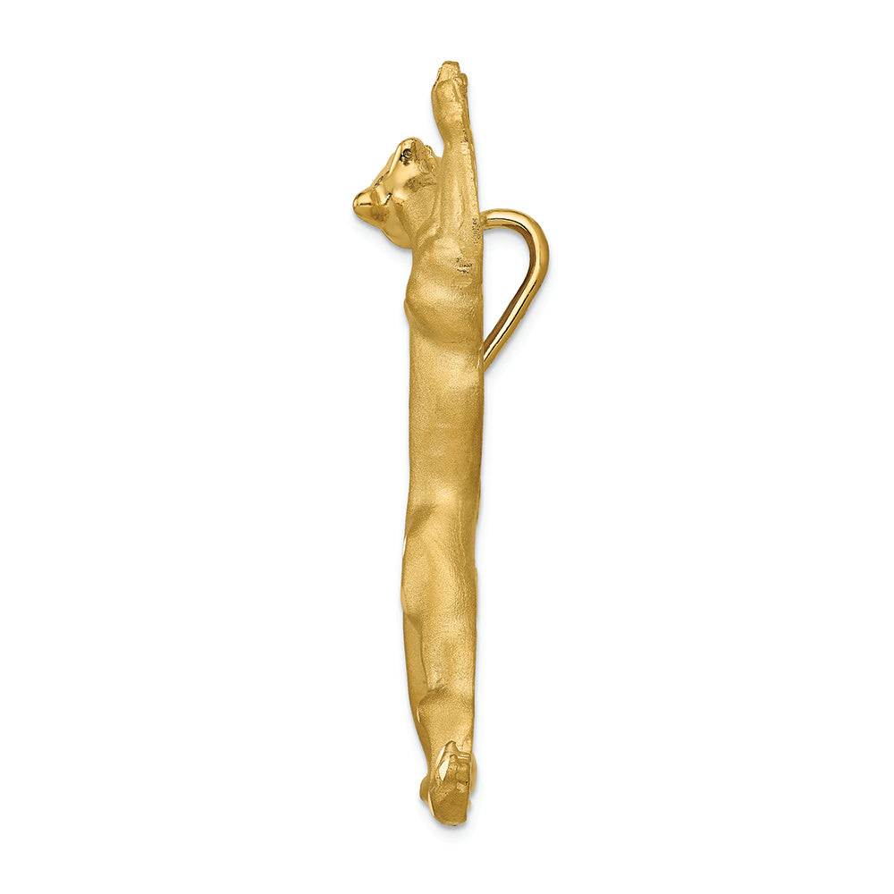 FJC Finejewelers 14k Yellow Gold Panther Charm
