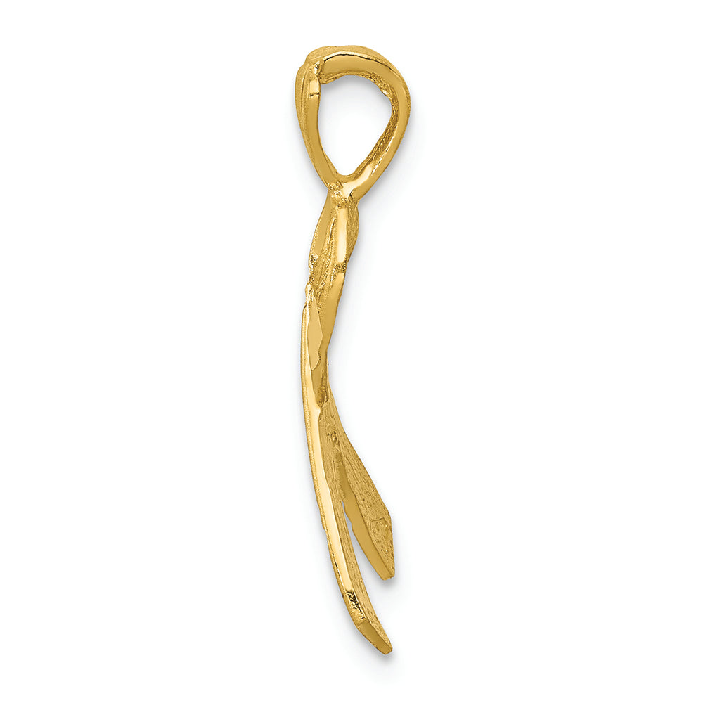 FJC Finejewelers 14k Yellow Gold Awareness Charm