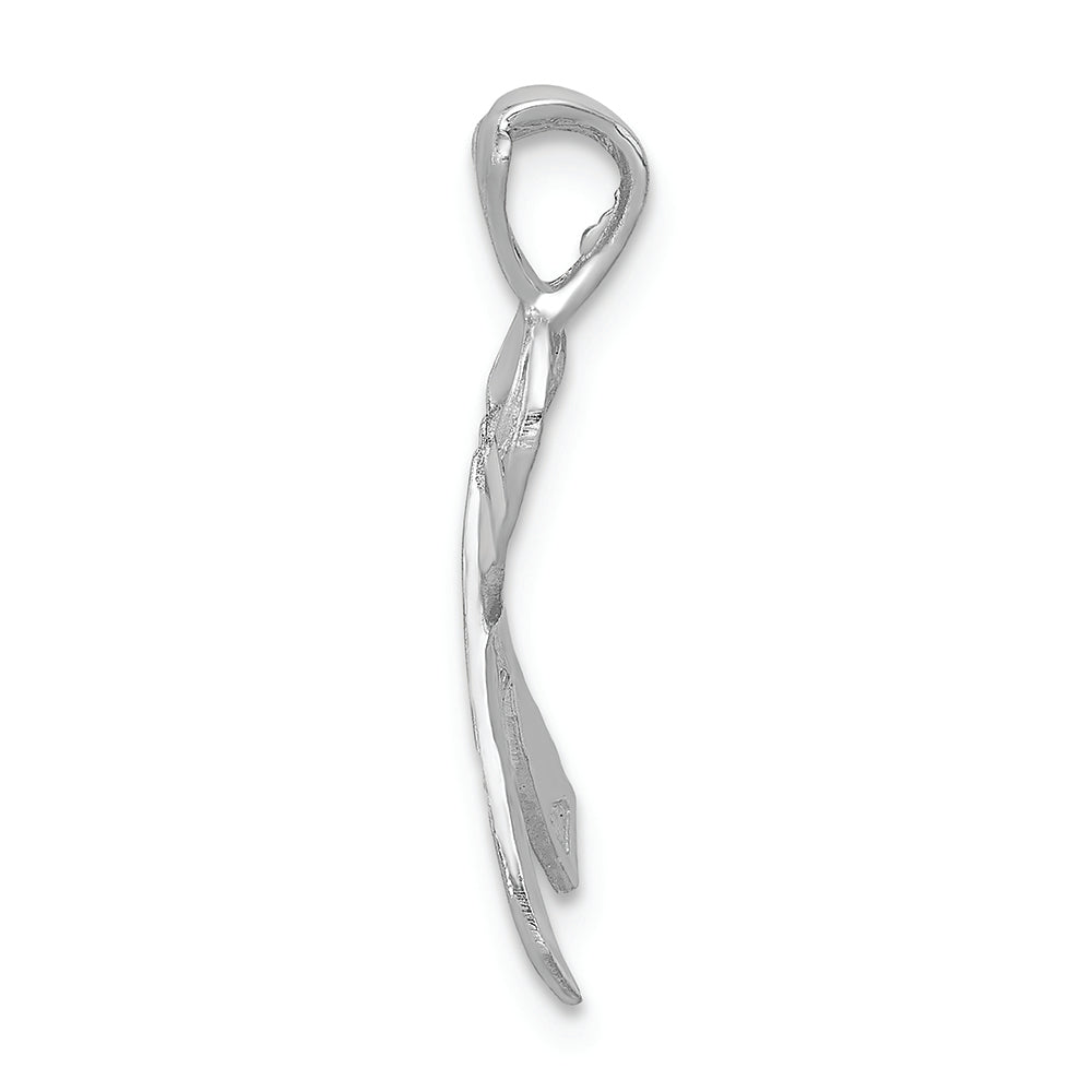 FJC Finejewelers 14k White Gold Awareness Charm
