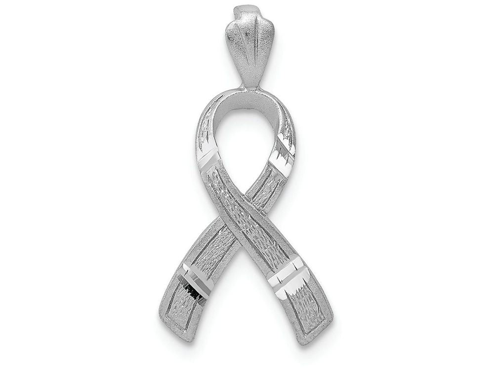 FJC Finejewelers 14k White Gold Awareness Charm