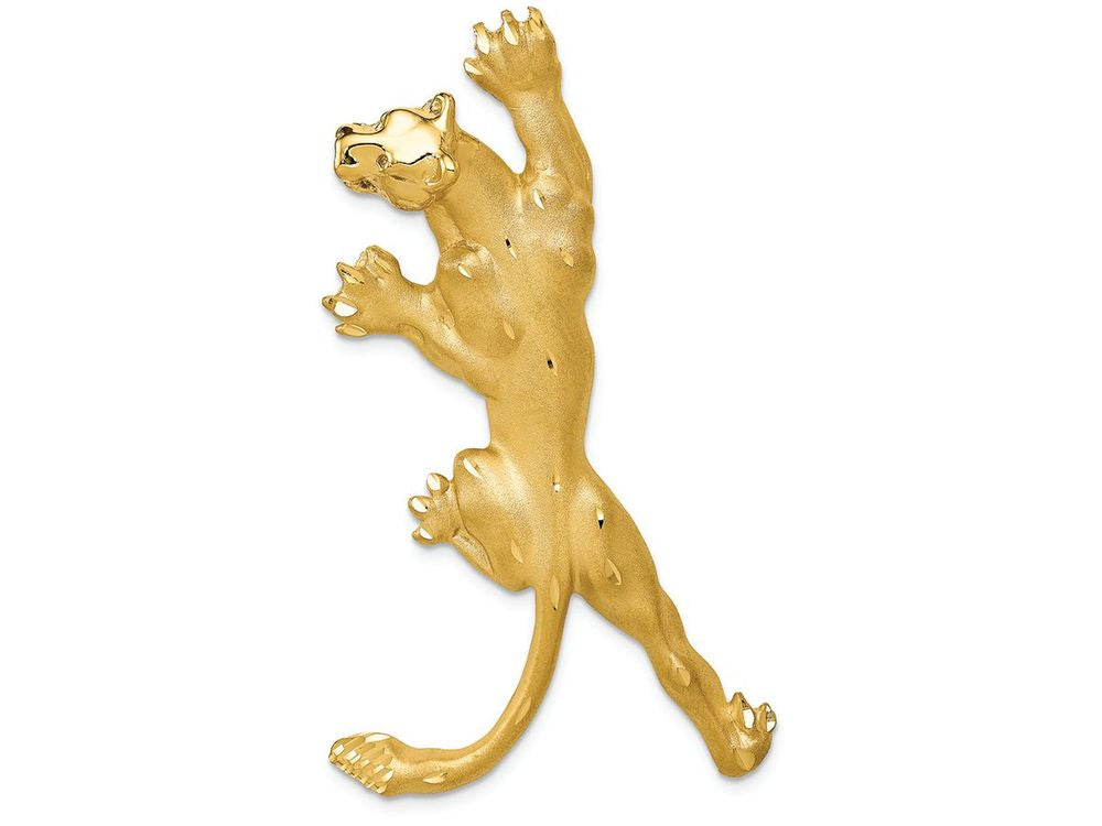 FJC Finejewelers 14k Yellow Gold Panther Charm