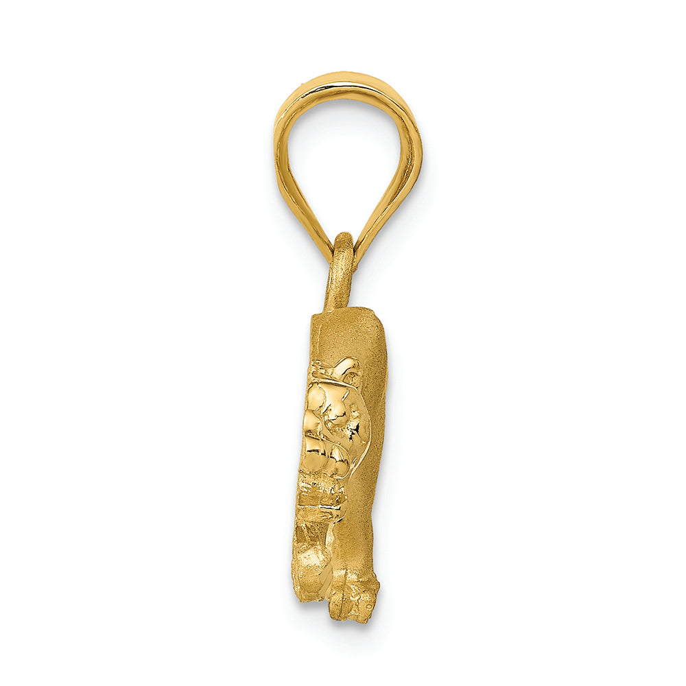 FJC Finejewelers 14k Yellow Gold Panther Charm