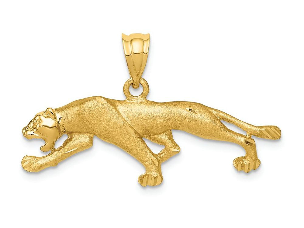 FJC Finejewelers 14k Yellow Gold Panther Charm