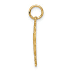 FJC Finejewelers 14k Yellow Gold #50 In Oval Charm