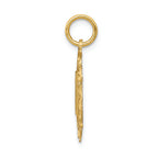 FJC Finejewelers 14k Yellow Gold #21 In Oval Charm