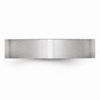 Chisel Cobalt Flat Satin 5mm Wedding Band