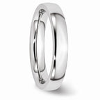 Chisel Cobalt Polished 4mm Wedding Band