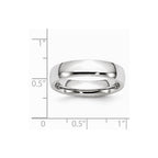 Chisel Cobalt Polished 5mm Wedding Band