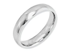 Chisel Cobalt Polished 5mm Wedding Band