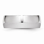Chisel Cobalt Polished 8mm Wedding Band