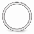 Chisel Cobalt Satin 4mm Wedding Band