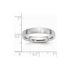 Chisel Cobalt Satin 4mm Wedding Band