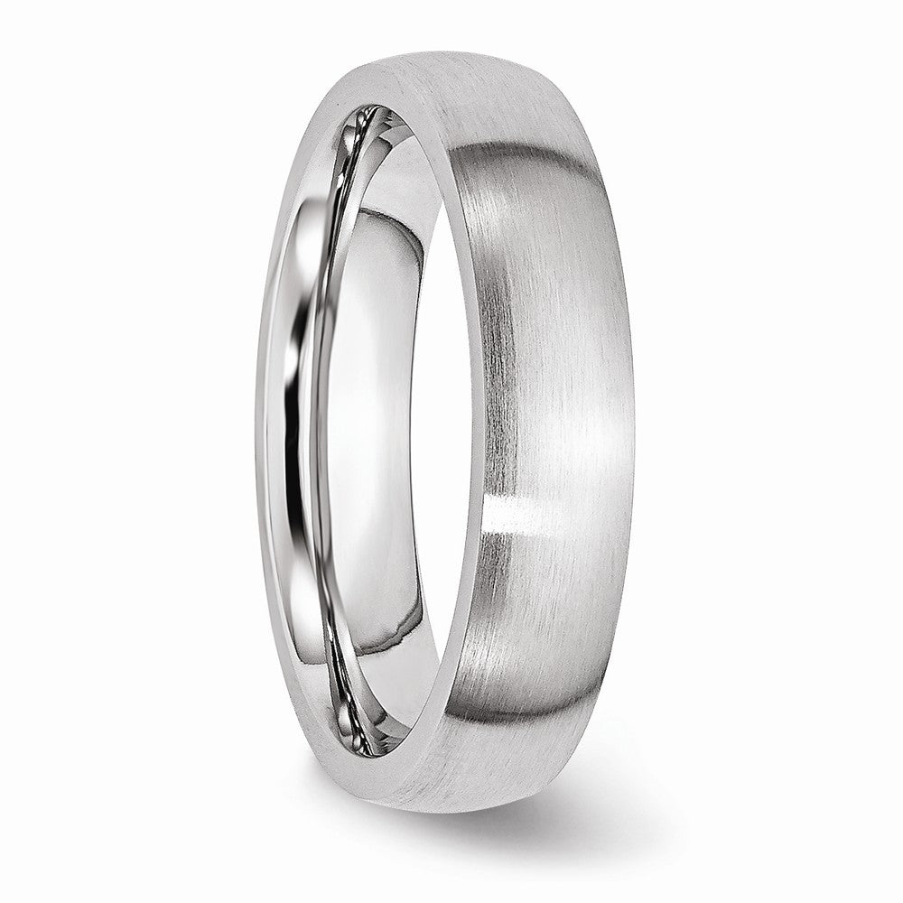 Chisel Cobalt Satin 5mm Wedding Band