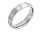 Chisel Cobalt Satin 5mm Wedding Band