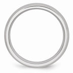 Chisel Cobalt Satin 6mm Wedding Band
