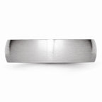 Chisel Cobalt Satin 6mm Wedding Band