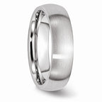 Chisel Cobalt Satin 6mm Wedding Band
