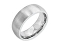 Chisel Cobalt Satin 8mm Wedding Band