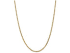 FJC Finejewelers 22 Inch 14k Yellow Gold 3mm Concave Anchor Chain Necklace