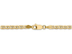 FJC Finejewelers 24 Inch 14k Yellow Gold 3mm Concave Anchor Chain Necklace