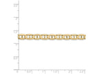 FJC Finejewelers 18 Inch 14k Yellow Gold 5.25mm Concave Anchor Chain Necklace