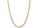 FJC Finejewelers 7 Inch 14k Yellow Gold 5.25mm Concave Anchor Chain Bracelet