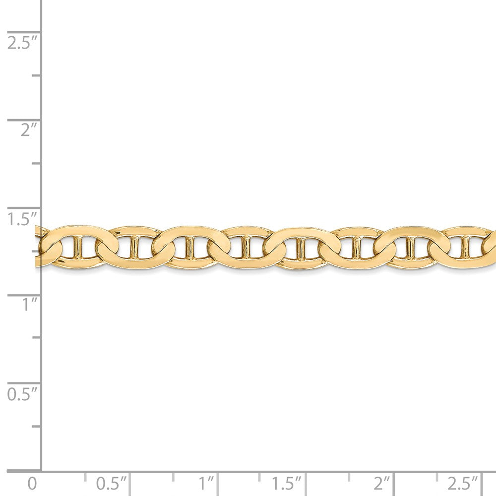 FJC Finejewelers 20 Inch 14k 6.25mm Concave Anchor Chain Necklace