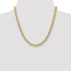 FJC Finejewelers 20 Inch 14k 6.25mm Concave Anchor Chain Necklace
