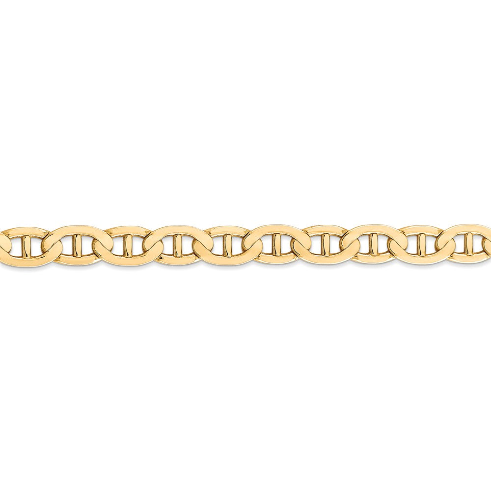 FJC Finejewelers 20 Inch 14k 7mm Concave Anchor Chain Necklace
